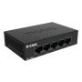 D-Link DGS-105GL/E netwerk-switch Unmanaged Gigabit Ethernet (10/100/1000) Zwart (DGS-105GL/E) thumbnail