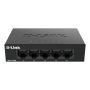 D-Link DGS-105GL/E netwerk-switch Unmanaged Gigabit Ethernet (10/100/1000) Zwart (DGS-105GL/E) thumbnail