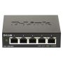 D-Link DGS-1100-05V2/E netwerk-switch Managed L2 Gigabit Ethernet (10/100/1000) Zwart (DGS-1100-05V2/E) thumbnail