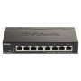 D-Link DGS-1100-08PV2 Managed L2/L3 Gigabit Ethernet (10/100/1000) Power over Ethernet (PoE) Zwart (DGS-1100-08PV2/E) thumbnail