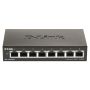 D-Link DGS-1100-08V2 netwerk-switch Managed L2 Gigabit Ethernet (10/100/1000) Zwart (DGS-1100-08V2/E) thumbnail