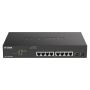 D-Link DGS-1100-10MPV2 netwerk-switch Managed L2 Gigabit Ethernet (10/100/1000) Power over Ethernet (PoE) 1U Zwart (DGS-1100-10MPV2) thumbnail