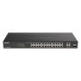 D-Link DGS-1100-26MPV2/B Managed L2 Gigabit Ethernet (10/100/1000) Power over Ethernet (PoE) Zwart (DGS-1100-26MPV2) thumbnail