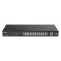 D-Link DGS-1100-26MPV2/E netwerk-switch Managed L2 Gigabit Ethernet (10/100/1000) Power over Ethernet (PoE) Zwart (DGS-1100-26MPV2/E) thumbnail