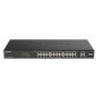 D-Link DGS-1100-26MPV2/E netwerk-switch Managed L2 Gigabit Ethernet (10/100/1000) Power over Ethernet (PoE) Zwart (DGS-1100-26MPV2/E) thumbnail