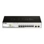 D-Link DGS-1210-10P Managed L2 Gigabit Ethernet (10/100/1000) Power over Ethernet (PoE) 1U Zwart (DGS-1210-10P/E) thumbnail