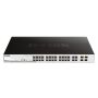 D-Link DGS-1210-24P Managed L2 Gigabit Ethernet (10/100/1000) Power over Ethernet (PoE) Zwart (DGS-1210-24P/E) thumbnail