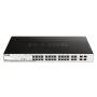 D-Link DGS-1210-24P Managed L2 Gigabit Ethernet (10/100/1000) Power over Ethernet (PoE) Zwart (DGS-1210-24P/E) thumbnail