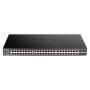 D-Link DGS-1250-52X Managed L3 Gigabit Ethernet (10/100/1000) Zwart (DGS-1250-52X/E) thumbnail