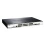 D-Link DGS-1510-28XMP Managed L2/L3 Gigabit Ethernet (10/100/1000) Power over Ethernet (PoE) Zwart, Grijs (DGS-1510-28XMP/E) thumbnail