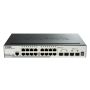D-Link DGS-1510 Managed L3 Gigabit Ethernet (10/100/1000) Power over Ethernet (PoE) Zwart (DGS-1510-52XMP) thumbnail