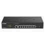 D-Link DGS-2000-10P netwerk-switch Managed L2/L3 Gigabit Ethernet (10/100/1000) Power over Ethernet (PoE) 1U Zwart (DGS-2000-10P) thumbnail