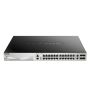 D-Link DGS-3130-30PS netwerk-switch Managed L3 Gigabit Ethernet (10/100/1000) Power over Ethernet (PoE) Zwart, Grijs (DGS-3130-30PS/SI) thumbnail