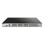 D-Link DGS-3630-28PC/SI/E netwerk-switch Managed L3 Gigabit Ethernet (10/100/1000) Power over Ethernet (PoE) Zwart, Grijs (DGS-3630-28PC/SI/E) thumbnail