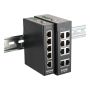 D-Link DIS-100E-8W netwerk-switch Unmanaged L2 Fast Ethernet (10/100) Zwart (DIS-100E-8W) thumbnail
