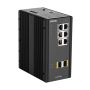 D-Link DIS‑300G‑8PSW Managed L2 Gigabit Ethernet (10/100/1000) Power over Ethernet (PoE) Zwart (DIS-300G-8PSW) thumbnail