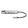D-Link DUB-M520 laptop dock & poortreplicator Bedraad Thunderbolt 3 Aluminium (DUB-M520) thumbnail