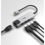 D-Link DUB-M520 laptop dock & poortreplicator Bedraad Thunderbolt 3 Aluminium (DUB-M520) thumbnail