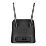 D-Link DWR-960 draadloze router Gigabit Ethernet Dual-band (2.4 GHz / 5 GHz) 4G Zwart (DWR-960) thumbnail