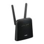 D-Link DWR-960 draadloze router Gigabit Ethernet Dual-band (2.4 GHz / 5 GHz) 4G Zwart (DWR-960) thumbnail