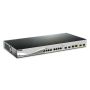 D-Link DXS-1210-12TC/E netwerk-switch Managed L2 10G Ethernet (100/1000/10000) 1U Zwart, Zilver (DXS-1210-12TC/E) thumbnail