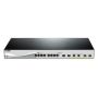 D-Link DXS-1210-12TC/E netwerk-switch Managed L2 10G Ethernet (100/1000/10000) 1U Zwart, Zilver (DXS-1210-12TC/E) thumbnail