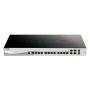 D-Link DXS-1210-16TC/E netwerk-switch Managed L2 10G Ethernet (100/1000/10000) Grijs (DXS-1210-16TC/E) thumbnail