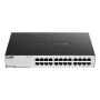 D-Link GO-SW-24G Unmanaged L2 Gigabit Ethernet (10/100/1000) 1U Zwart (GO-SW-24G/E) thumbnail