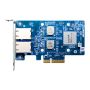 QNAP QXG-10G2T netwerkkaart Intern Ethernet 10000 Mbit/s (QXG-10G2T) thumbnail