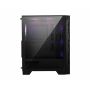 MSI MAG FORGE 120A AIRFLOW computerbehuizing Midi Tower Zwart, Transparant (306-7G23A21-809) thumbnail