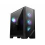 MSI MAG Forge 320R AIRFLOW Micro Tower Zwart, Transparant (306-7G23R21-809) thumbnail