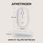 Logitech Pebble 2 M350s muis Ambidextrous RF-draadloos + Bluetooth Optisch 4000 DPI (910-007013) thumbnail
