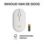 Logitech Pebble 2 M350s muis Ambidextrous RF-draadloos + Bluetooth Optisch 4000 DPI (910-007013) thumbnail