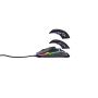 CHERRY XTRFY M42 RGB muis Ambidextrous USB Type-A Optisch 16000 DPI (M42-RGB-BLACK) thumbnail