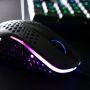 CHERRY XTRFY M4 RGB muis Rechtshandig USB Type-A Optisch 16000 DPI (XG-M4-RGB-BLACK) thumbnail
