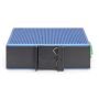 Digitus DN-651147 netwerk-switch Unmanaged Fast Ethernet (10/100) Power over Ethernet (PoE) Zwart, Blauw (DN-651147) thumbnail