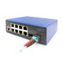 Digitus DN-651157 netwerk-switch Managed L2 Gigabit Ethernet (10/100/1000) Zwart, Blauw (DN-651157) thumbnail