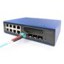 Digitus DN-651160 netwerk-switch Managed L2/L3 Gigabit Ethernet (10/100/1000) Zwart, Blauw (DN-651160) thumbnail