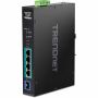Trendnet TI-PGM541 netwerk-switch Gigabit Ethernet (10/100/1000) Zwart (TI-PGM541) thumbnail