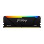 Kingston Technology FURY Beast RGB geheugenmodule 16 GB 2 x 8 GB DDR4 3600 MHz (KF436C17BB2AK2/16) thumbnail