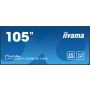 iiyama LH10551UWS-B1AG beeldkrant Digitale signage flatscreen 2,66 m (104.7") LED 500 cd/m² UltraWide Full HD Zwart 24/7 (LH10551UWS-B1AG) thumbnail