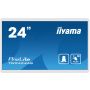 iiyama TW2424AS-W1 beeldkrant Digitale signage flatscreen 60,5 cm (23.8") Wifi 250 cd/m² 4K Ultra HD Zwart Touchscreen Type processor Android 24/7 (TW2424AS-W1) thumbnail