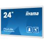 iiyama TW2424AS-W1 beeldkrant Digitale signage flatscreen 60,5 cm (23.8") Wifi 250 cd/m² 4K Ultra HD Zwart Touchscreen Type processor Android 24/7 (TW2424AS-W1) thumbnail