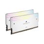 Corsair DDR5  64GB PC 6600 CL32 CORSAIR KIT (2x32GB) DOMIN. T RGB Wh retail (CMP64GX5M2X6600C32W) thumbnail