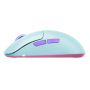 CHERRY XTRFY M8 Wireless muis Gamen Rechtshandig RF Wireless + USB Type-C Optisch 26000 DPI (M8W-FROSTY-MINT) thumbnail