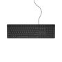 DELL KB216 toetsenbord USB QWERTY US International Zwart (580-ADHK) thumbnail