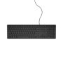DELL KB216 toetsenbord USB QWERTY US International Zwart (580-ADHK) thumbnail