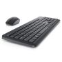 DELL KM3322W toetsenbord Inclusief muis RF Draadloos US International Zwart (580-AKFZ) thumbnail