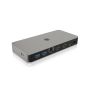 ICY BOX IB-DK2880-C41 Bedraad USB4 Antraciet, Zwart (IB-DK2880-C41) thumbnail