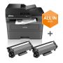 Brother MFC-L2827DWXL multifunctionele printer Laser A4 1200 x 1200 DPI 32 ppm Wifi (MFCL2827DWXLRE1) thumbnail
